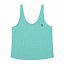 Sisters Department, Top w/ v-neck | Turquoise linen